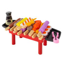 Kids BBQ Cooking Play Set - Safe Kitchen Toys for Kids