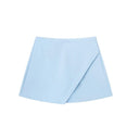 Vintage Asymmetrical Skort Stylish All-Season Upgrade