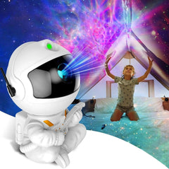 Astronaut Star Projector, Kids Night Light, Nebula Projector Light. Galaxy Bedroom Projector, Adult Playroom Home