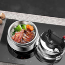 304 Stainless Steel Mini Pressure Cooker Portable Quick Pot