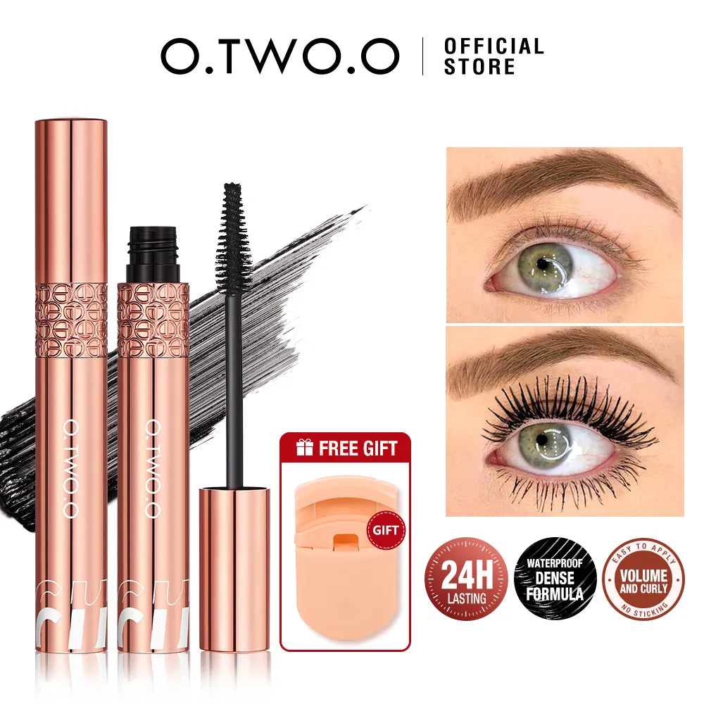 Ultimate 5D Waterproof Mascara for Long, Voluminous Lashes - All-Day Definition & Intense Color