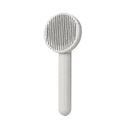 Pet Grooming Tool: Self-Cleaning Hair Remover Comb Easy Use