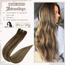 Balayage Clip-In Hair Extensions Luxurious Human Hair Upgrade