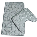 Soft Bathroom Mat Set: Absorbent Shower Rugs for Comfort