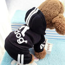 Small Dog Autumn Winter Warm Cotton Coat Jacket Outfit  ourlum.com   