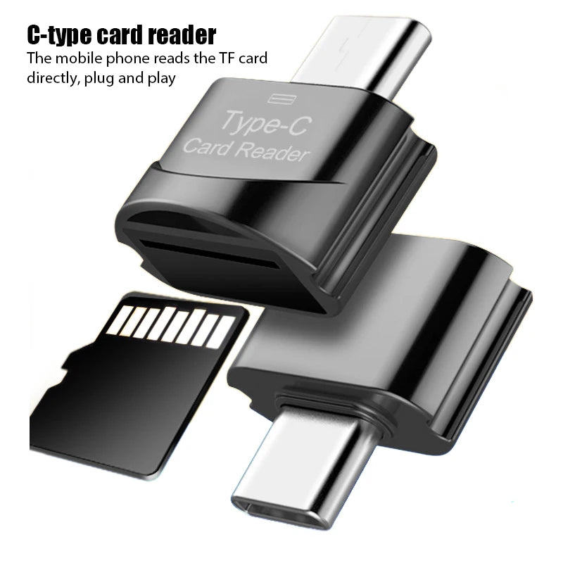 USB 3.0 Type C Card Reader USB-C TF Micro SD OTG Adapter Type-C Memory Card Reader For Laptop Smart Phone Samsung iPhone Xiaomi