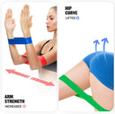 Versatile Resistance Loop Bands for Home Workouts Set