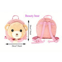 Cartoon Toddler Mini Backpack with Anti-Lost Harness Bag