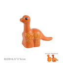 Big Farm Animals Building Blocks Set: Creative Educational Toy Blocks  ourlum.com Small Brontosaurus  