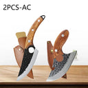 WXCOO Hand Forged High Carbon Boning Cleaver Knife Set