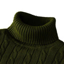 Men's Cozy Turtleneck Knit Sweater Winter Style Essential