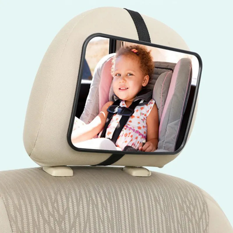 Adjustable Wide Rear Seat Baby Mirror for Car Safety Monitoring  ourlum.com Default Title  