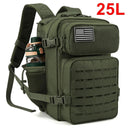 25L/45L Tactical Backpack Outdoor for Men and Women Heavy Duty Bag