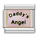 Daddy's Angel Bracelet: Italian Charm DIY Jewelry Style