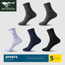 Ultimate Comfort Cotton Socks for Men Sweat Absorbing Durable