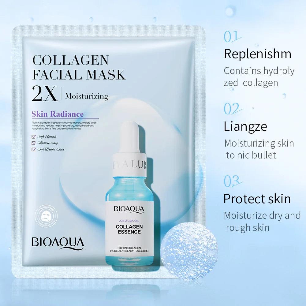 Centella Collagen Hydration & Anti-Aging Face Mask Set for Radiant Skin  ourlum.com   