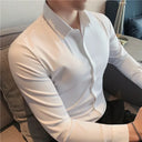 Premium Men's Ultra-Stretch Shirt for Social and Casual Wear