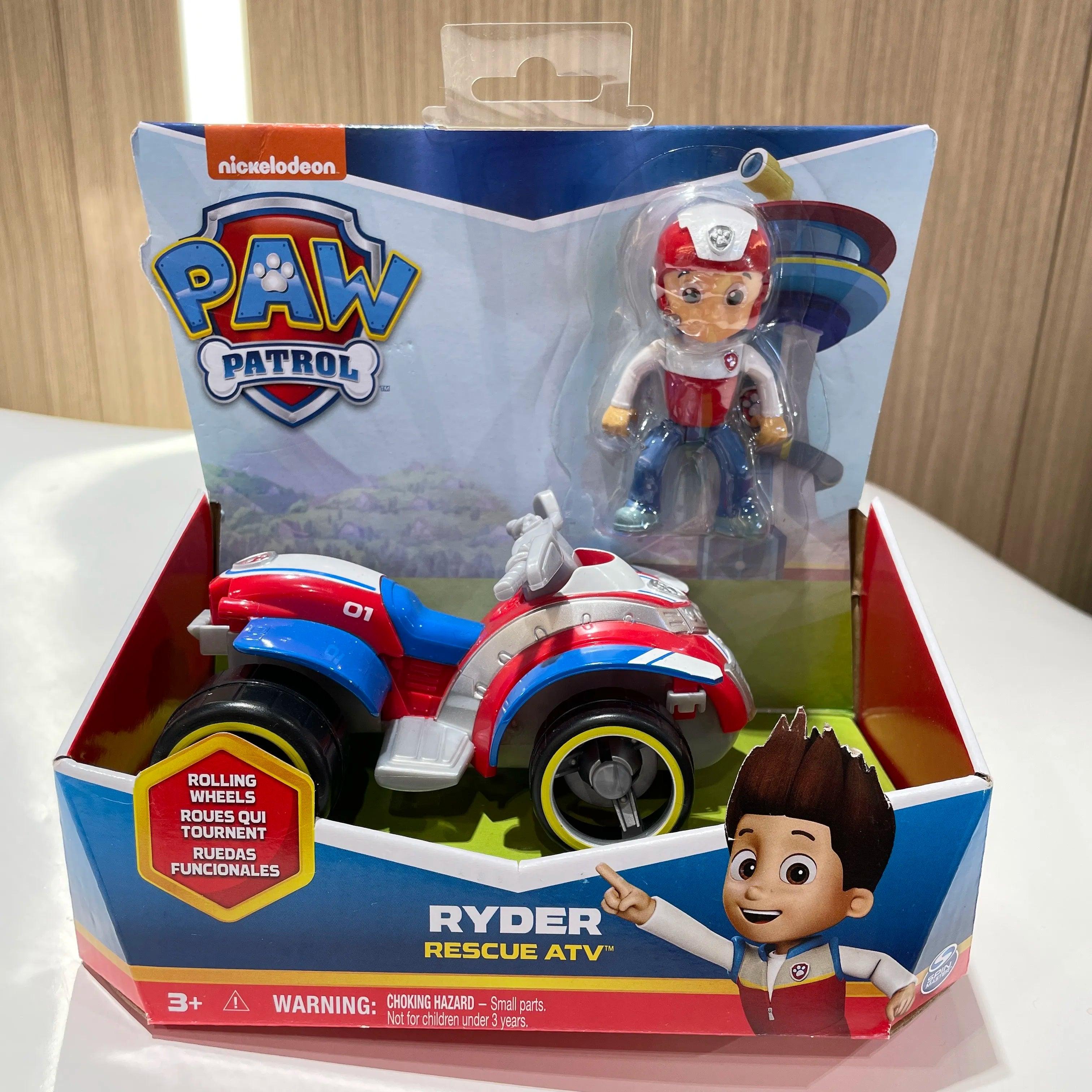 Paw Patrol Character Figure Set with Vehicles: Complete Toy Collection  ourlum.com Ryder  