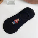 Charming Harajuku Gentleman Bear Socks Cozy Fun Fashion-Forward