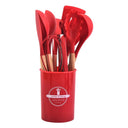 12-Piece Heat-Resistant Silicone Kitchen Utensils Set