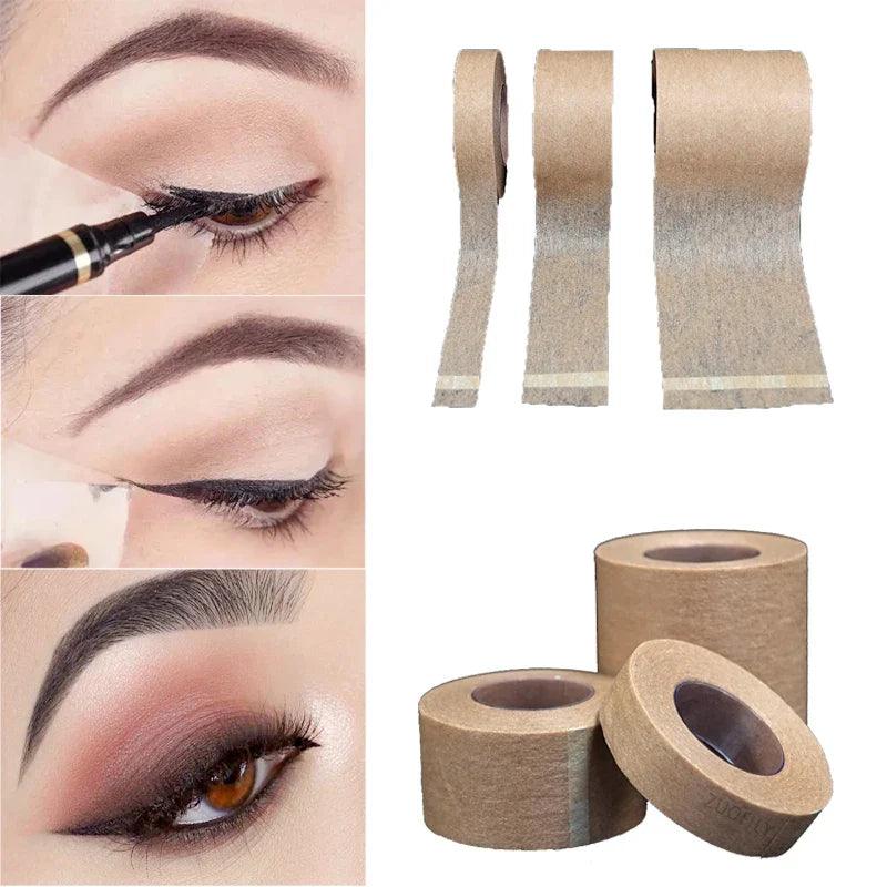 Hypoallergenic Eyeshadow Tape for Flawless Eye Makeup and Comfortable Lash Application