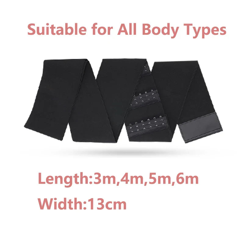 Adjustable Waist Trainer & Tummy Slimming Belt for Enhanced Support & Recovery