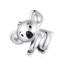 Pet Dog Charm Bracelet: Sterling Silver Poodle Dachshund