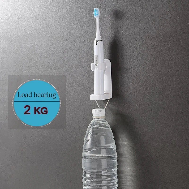 Traceless Electric Toothbrush Holder Wall Mount Stand Bathroom Accessories  ourlum.com   