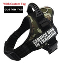 Nylon K9 Reflective Dog Harness Personalized Safety Gear