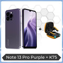 [World Premiere] HOTWAV Note 13 Pro 6.6'' HD+ Android 13 16GB+256GB Octa-Core 50MP NFC 5160mAh 18W Charging Add To Cart&Wishlist  ourlum.com Purple Add K75 Mexico Standard Package