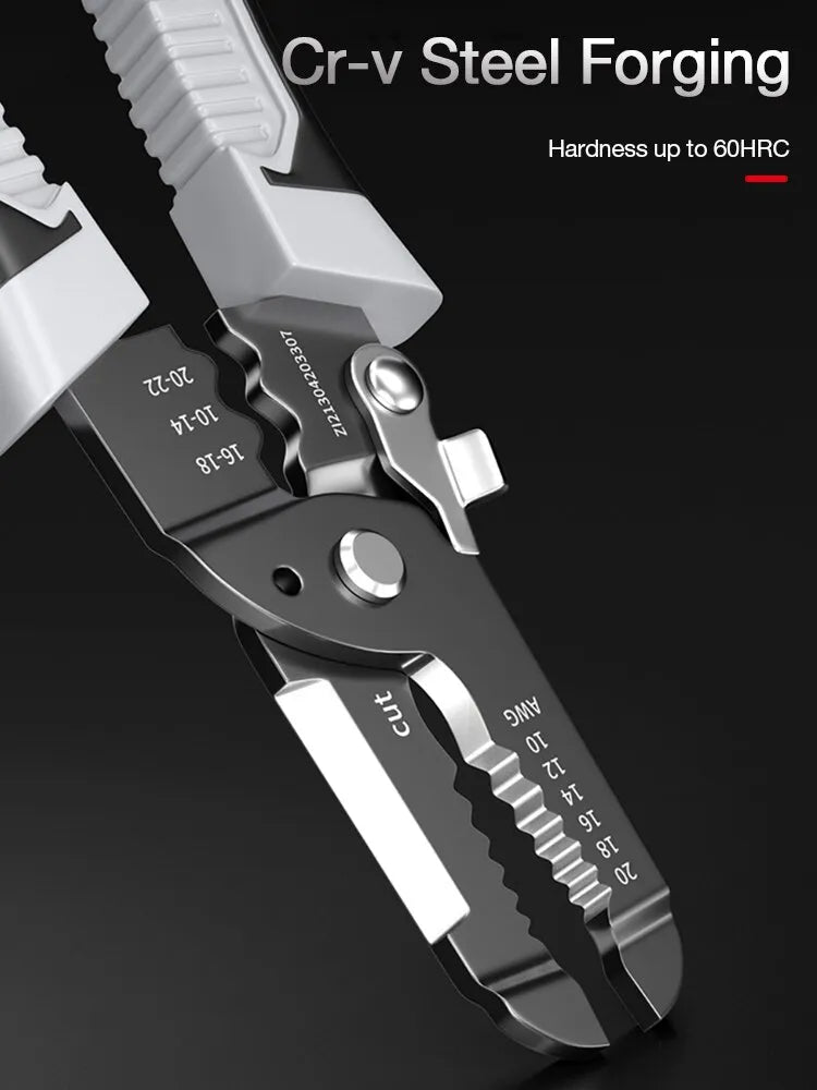 Multifunctional Wire Stripping Pliers for Electricians & DIY Tasks  ourlum.com   