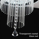 Crystal Chandelier Chrome Ceiling Lamps Led Flush Mount Light