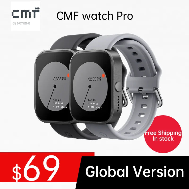 Nothing Watch Pro: Advanced Bluetooth Smartwatch with GPS Tracking  ourlum.com   