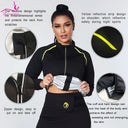 LAZAWG Women Sauna Jacket for Weight Loss Sweat Jacket