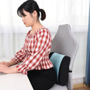 Breathable Memory Foam Lumbar Support Cushion for Car Office