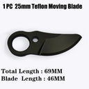 25mm Titanium Gold SK5 Alloy Steel Cutting Blade for Shears