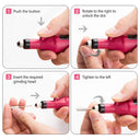 Portable Professional Electric Nail Drill Machine Set