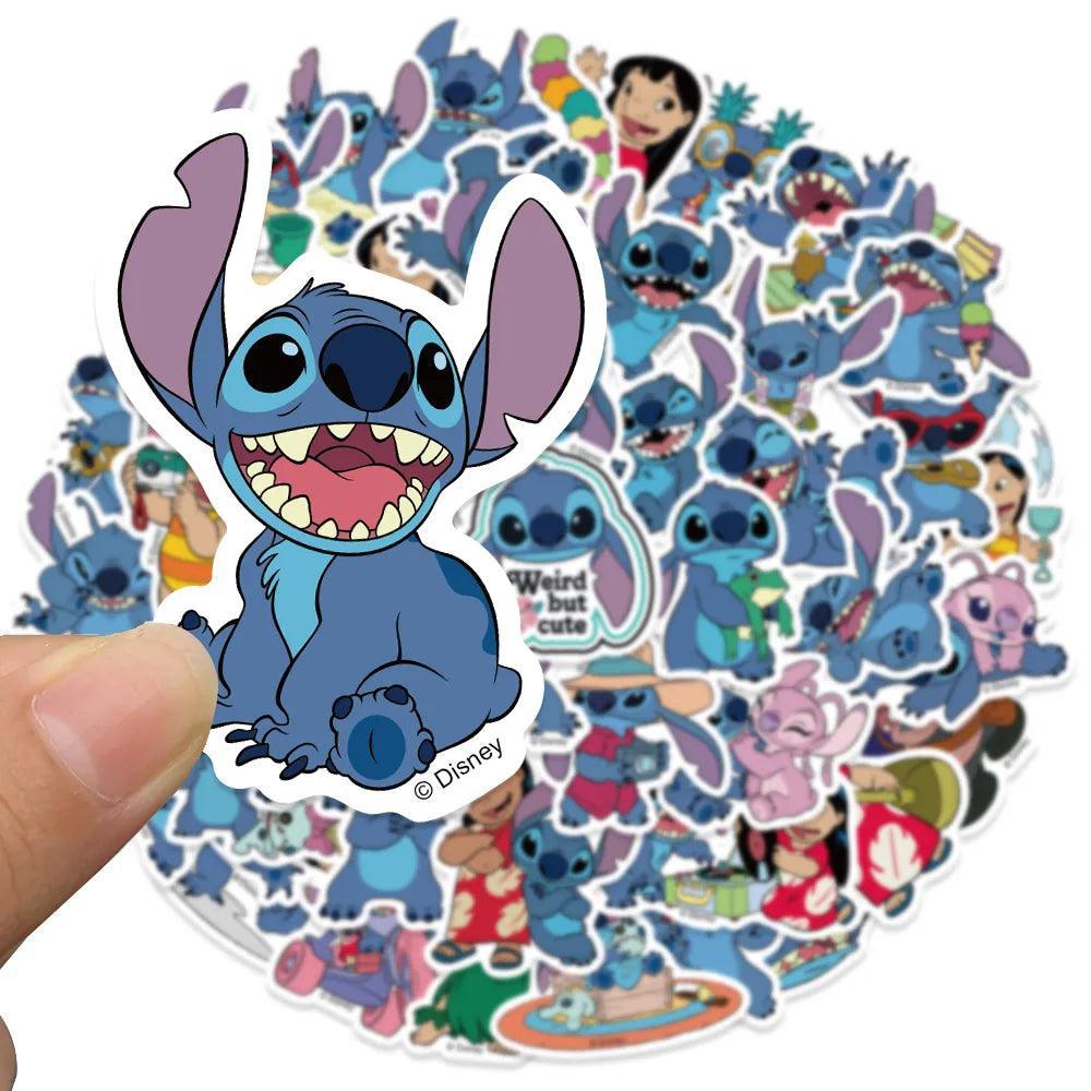 Lilo & Stitch Fun Sticker Set - 51PCS Waterproof Decals for DIY Projects  ourlum.com 51pcs  