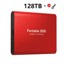  High-speed Portable External Hard Drive: Efficient Data Transfer Work & Study  ourlum.com Red 128TB  