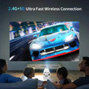 HY300 Android Wifi Smart Projector Home Entertainment Device