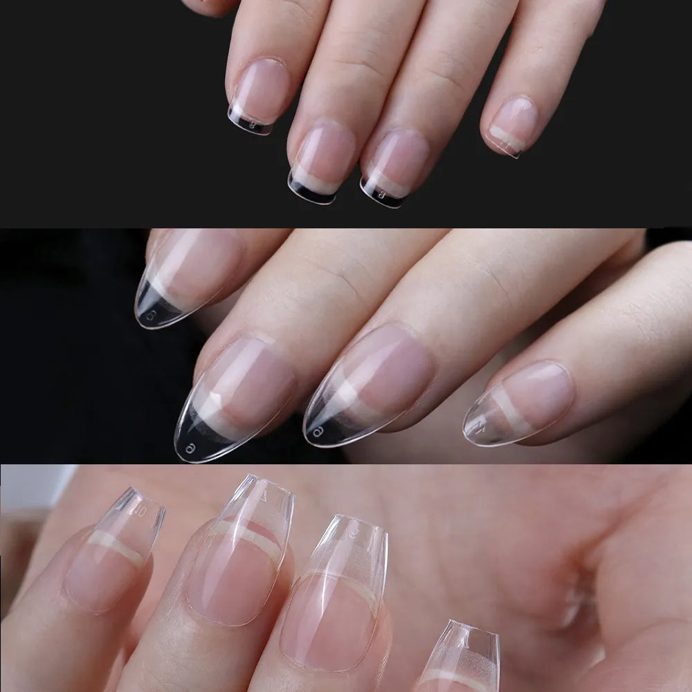 Effortless Elegance: Almond Soft Gel Press-On Nails for Chic Style