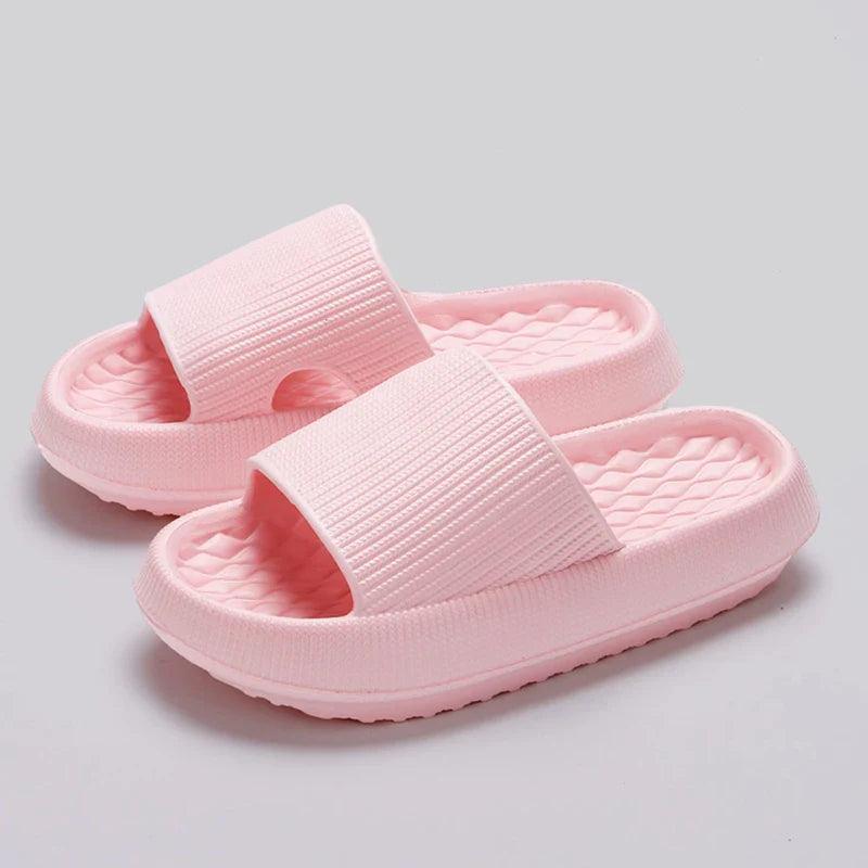 Cloud Comfort Women's Stylish EVA Platform Slippers: Summer Footwear  ourlum.com   