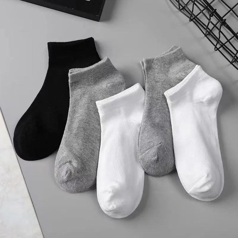 Breathable Low Cut Unisex Socks Set for Men and Women - Pack of 5  ourlum.com   