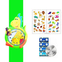 Animal Shape Kids' Slap Watch Fun Timepiece for Boys Girls