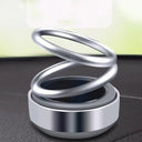 Solar Car Air Freshener Aromatherapy 360 Degree Rotation Accessory