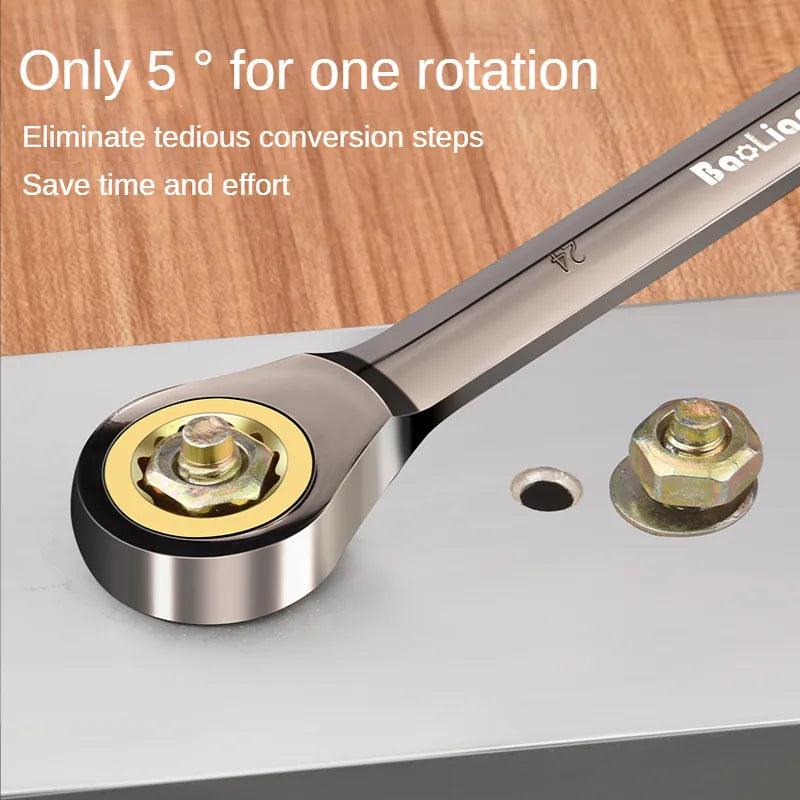 Universal Torx Wrench: Adjustable Ratchet Spanner for Vehicle Repair  ourlum.com   