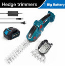 Cordless 2-in-1 Electric Hedge Trimmer and Pruning Shear