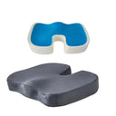 U-Shaped Gel Memory Foam Seat Cushion for Travel Comfort