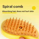 Cat Massage Grooming Brush for Smooth and Shiny Fur