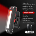 X-Tiger Super Bright USB Rechargeable Rear Bike Light